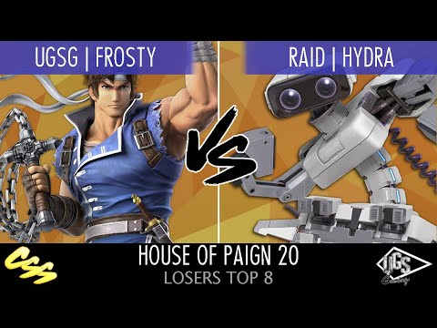[House of Paign 20] Losers Top 8: UGSG | Frosty (Richter) vs. RAID | Hydra (R.O.B.)