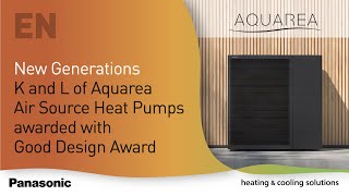 Aquarea generatia K T-CAP split monofazic/trifazic, pompa de caldura pentru incalzire si racire - Premiu Good Design Award