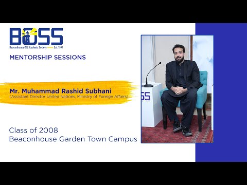 BOSS Mentorship Sessions | Rashid Subhani