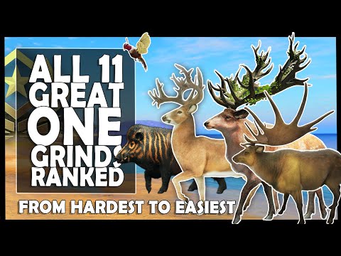 All Great One Grinds RANKED (Difficulty Order)