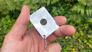 How to use a signal mirror re-done #survival #survivaltricks #survivaltips #calculatedsurvival