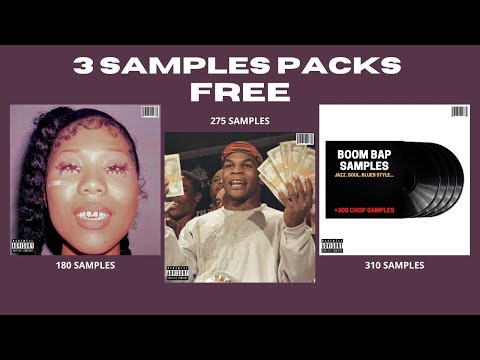 3 SAMPLE PACKS (Her Loss, Tyson and Mega Sample Pack)
