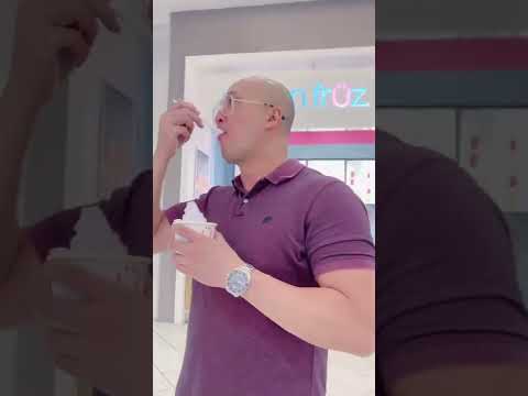 WHO GETS THE YOGEN FRüZ - #shorts #youtubeshorts #asmr #food #yogurt #yummy #delicious @yogenfruz