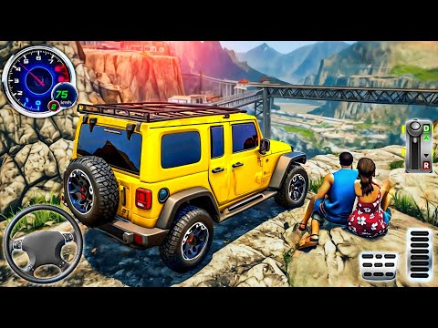 Jeep Adventure Offroad 4x4 Driving 3D - Luxury Prado Stunt Driver Simulator : Android Gameplay
