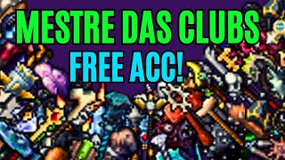 Tibia Free Acc ~ Mestre das Clubs - 🔥LIVE ON!🔥
