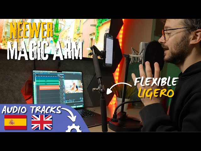 Vídeo relacionado con UTEBIT Brazo mágico Brazo articulado de 11 Pulgadas Brazo de cámara con súper Abrazadera 1/4 Zapata Carga máxima 1.5 kg para cámara DSLR, Monitor de Campo LCD, luz de Flash