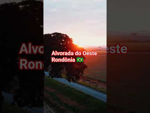 Alvorada do Oeste Rondônia 🇧🇷❤️ #rondonia #drone #alvoradooeste #turismo Brasil #shortvideo #fé