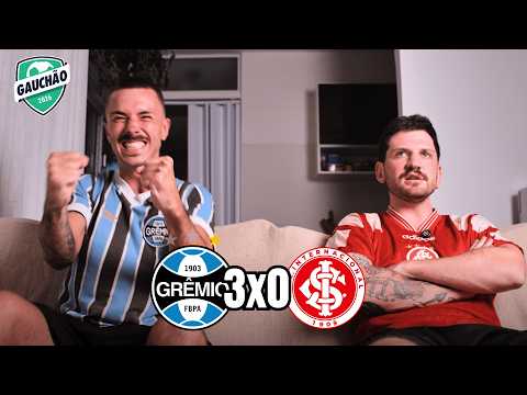 REACT GRENAL - Grêmio 3 x 0 Inter - FINAL GAUCHÃO 2026