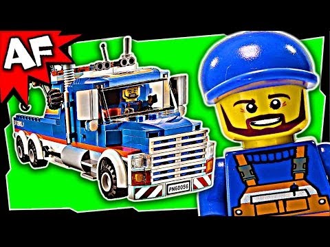Vidéo LEGO City 60056 : La remorqueuse de camions