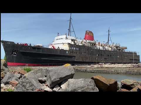 Last Of The British Rail Ships, The Duke of Lancaster. Last of It's class and kind.