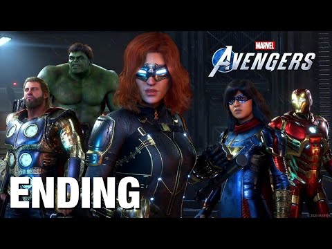 MARVEL AVENGERS - CAMPAIGN GAMEPLAY PART 10 - FINAL BOSS FIGHT & ENDING