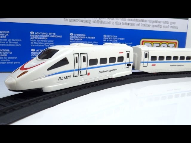Vídeo relacionado con VBACALA Tren Juguete 4 Piezas,Tren de Alta Velocidad para Niños a Partir de 3 Años,Trens con Función de Retroceso y Acoplamiento,Compatible con Vías de 4CM,Regalo para Niños y Niñas