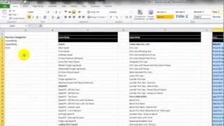 EAF#1 - Create Fitness Programme with Excel