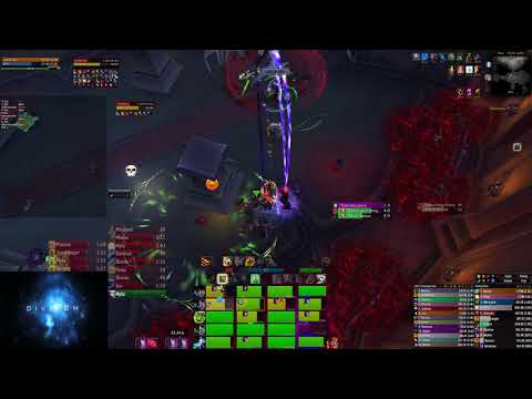 Divinum vs Shriekwing (mythic firstkill) [Resto Druid POV]