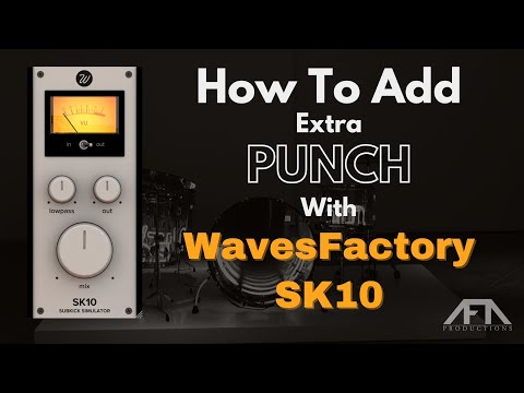 Add Punch to Kick Drums by WavesFactory SK10 (Free Plugin) - EASY TRICK!