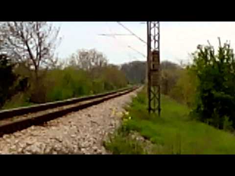 International Train № 461 From Bucuresti Nord To Sofia Near Pravda