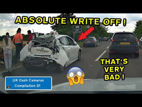 UK Dash Cameras - Compilation 31 - 2025 Bad Drivers, Crashes & Close Calls