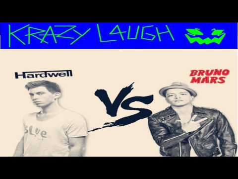 Hardwell Vs Bruno Mars   Encoded Out Of Heaven (KrazyL4ugh Mash Up Mix)