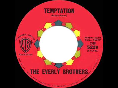 1961 HITS ARCHIVE: Temptation - Everly Brothers (#1 UK hit)