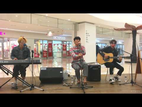 150404 잔나비 - Blame It On The Girls (Cover) (@코엑스몰 라이브플라자)