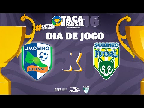 Taça Brasil Sub16 Masc. Especial | Limeiro Futsal x Sorriso Futsal | Semifinal | Ao Vivo