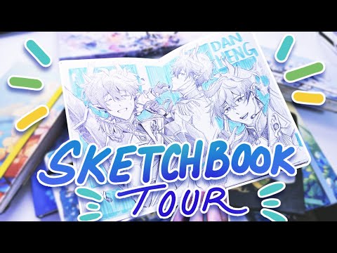 IT'S A SKETCHBOOK TOUR!✨ Sept2025 ~ Jan2026