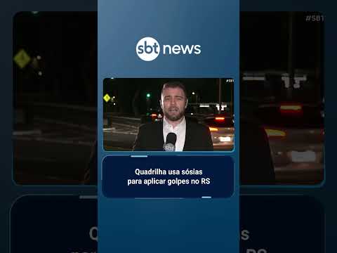 Golpistas que usavam sósias para aplicar golpes são presos no Rio Grande do Sul | #SBTBrasil