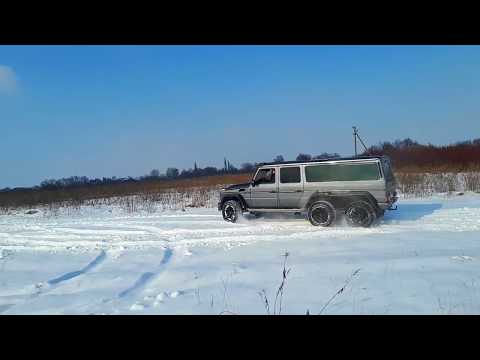 Лимузин Мерседес G-класса (6 колес), відео 4