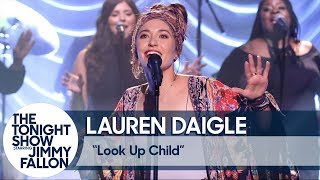 Video thumbnail of "Lauren Daigle: Look Up Child"