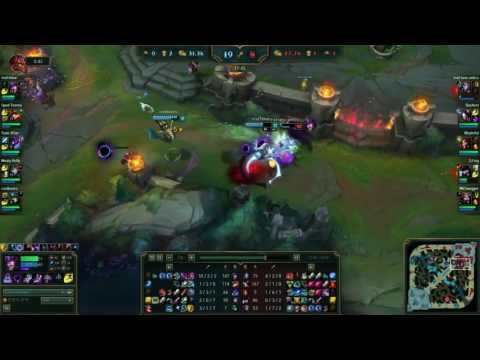 SKT T1 Faker SYNDRA vs LEBLANC Mid highlight