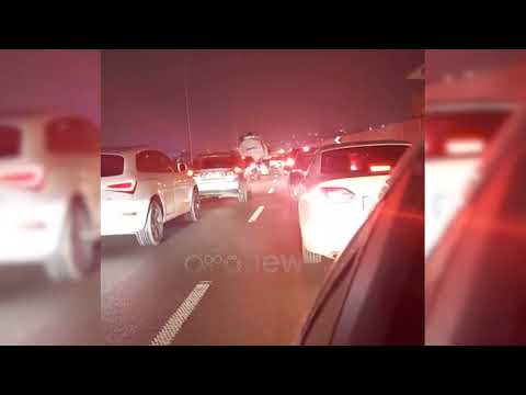 Aksident në Unazën e Madhe në Tiranë, humb jetën një person, trafik i rënduar
