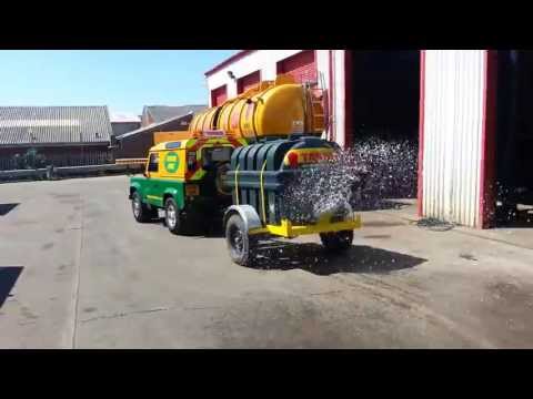 Dust Suppression Bowser Testing