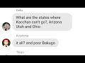 MHA Skit Lyrics Prank What States Where Bakugou Can T Go Victorious Sam Cat