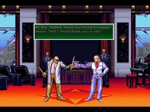 Art of Fighting 2 - Kiss for Geese -Cyber Edit- (Geese Howard BGM) in major key