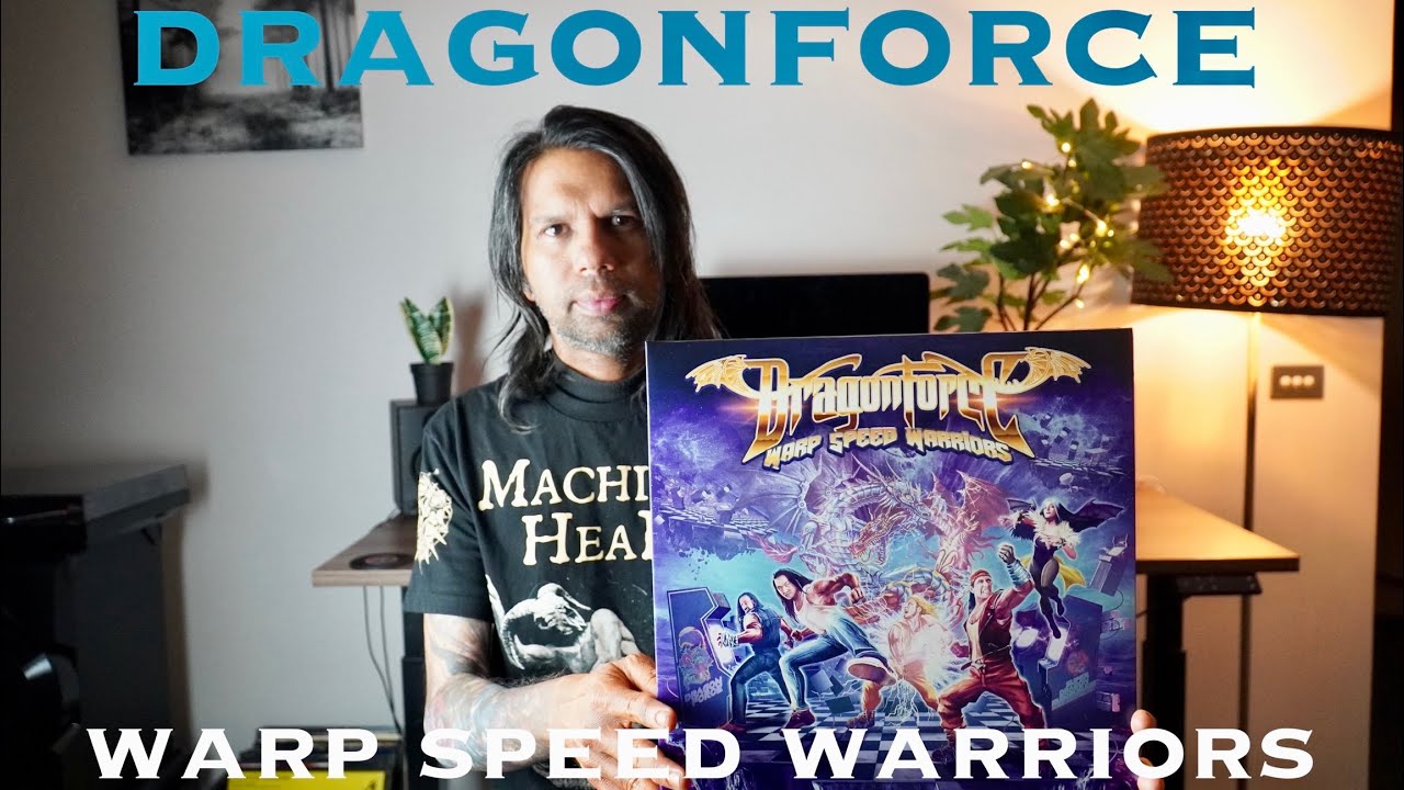 Dragonforce warp speed warriors vinyl record unboxing & review