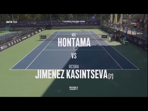 Mai Hontama (JPN) vs Victoria Jimenez Kasintseva (AND) - Game, Set and Match Point