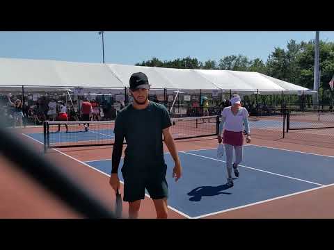 Pro Mixed Split Age at US Open 2023 Pickleball