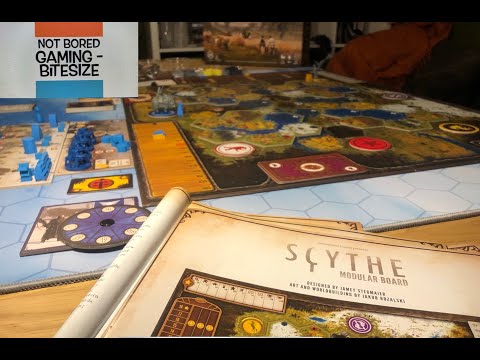Scythe Modular Board - a Solo Review - Not Bored Gaming