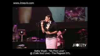 James Ross @ KeKe Wyatt (R&amp;B Diva) - &quot;My First Love&quot; - (Cafe Soul Live) - www.Jross-tv.com