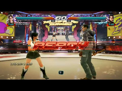 181_6 Julia vs Negan - Tekken 7 ( Anakin x24 )  sin Grafica