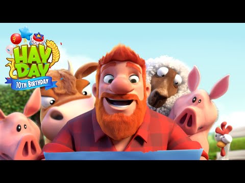 Hay Day 10th Birthday: Mystery Blueprint 🛠🎡