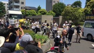 栃木ブレックス優勝パレードその1