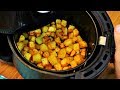 CRISPY AIR FRYER BAKED POTATOES IN 20 MINUTES EASY AND FAST