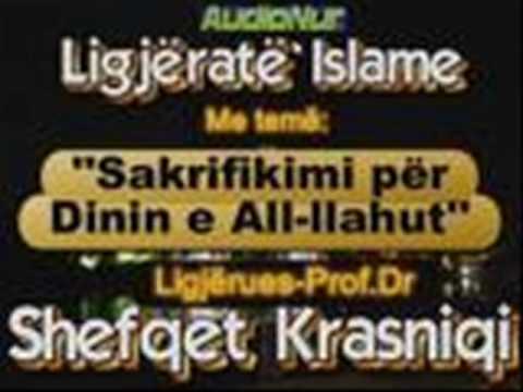 Dr Shefqet Krasniqi - sakrifica per dinë