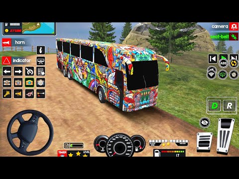 New Bus Games 2026 - Real Coach Bus Realistic Offroad Driving Games - Android GamePlay