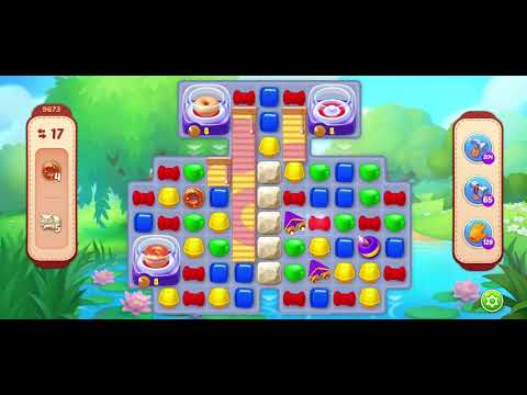 Homescapes Level 9673 夢幻家園 第9673關