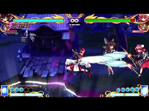 [Touhou 15.5: AoCF] Maiden and former maiden (Reimu/Futo combo)