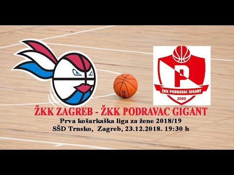 ŽKK Zagreb - ŽKK Podravac Gigant, 23.12.2018.