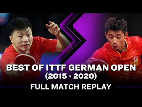 FULL MATCH | MA Long (CHN) vs ZHANG Jike (CHN) | MS SF | 2016 German Open