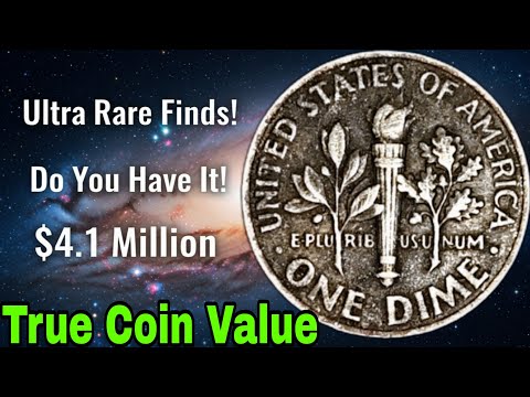TOP 10 MOST VALUABLE DIMES IN CIRCULATION - Rare Roosevelt Dimes in Your Pocket Change Worth Money